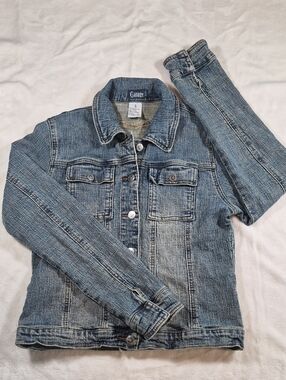 Garage Blue Faded Denim Jacket for Kids